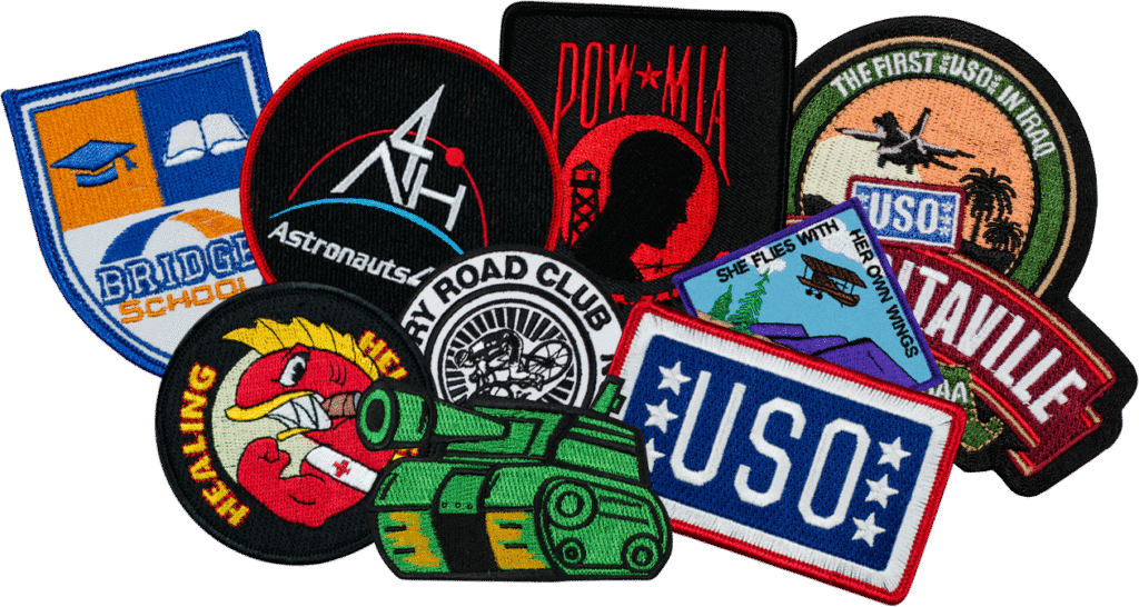 woven patches